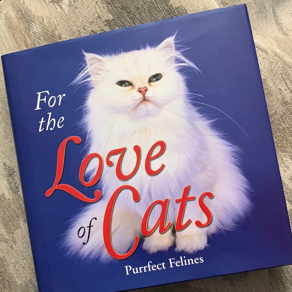 For the Love of Cats book